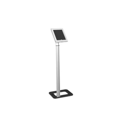 Brateck Anti-Theft with Aluminum Base Fit Screen Tablet Kiosk Floor Stand, Size 9.7 X 10.1 Inch