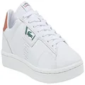 Lacoste Men's Masters Classic 01213 SMA Sneaker, White/Brown, 12