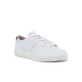 Lacoste Women's Coupole 0321 1 CFA Sneaker, White/Black, 7 US