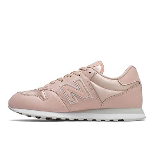 New Balance Women's 500v1 Running Sneaker, Oyster Pink/White, US 6