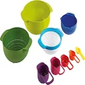 Casdon Joseph Joseph Nest | Colourful Toy Food Prep Set for Children Aged 3 Years & Up | Includes 9 Different Sized Utensils!