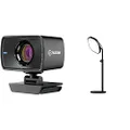 Elgato Pro Video Bundle - 1080p60 Full HD Webcam for Video Conferencing, Gaming, Streaming, Professional LED Panel with 1400 lumens