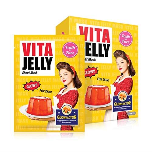 Faith in Face Vita Jelly Facial Sheet Mask (Pack of 7)