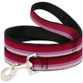 Buckle-Down Dog Leash, Spectrum Pink, 4 Feet Length x 1.0 Inch Wide