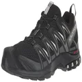 Salomon Men's XA PRO 3D Trail Running and Hiking Shoe, Black/Magnet/Quiet Shade, 7 US