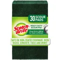 Scotch-Brite Heavy Duty Scour Pad, 6-Pads/Pk, 5-Packs (30 Pads Total)