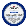 CREMO - Cooling Beard & Scruff Cream For Men | Lightweight Refreshing Beard Cream | 113g
