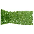 EZY Hedge and Plants 118"x 40" Artificial Ivy Hedge Roll, Fake Green Wall Hedge Panel Suitable for Outdoor Indoor Garden Privacy Fence Backyard Screen and Decor, 300 x 100cm – Light Green (RL010)