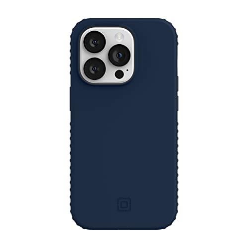Incipio Grip MagSafe Series Phone Case for iPhone 14 Pro, Midnight Navy/Inkwell Blue