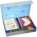 Hallmark Assorted Boxed Christmas Cards Set (Pack of 24 Handmade Holiday Cards with Envelopes) (1XPX1975)