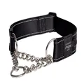 Rogz Control Obdeience Chain Dog Collar Black XXL