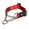Rogz Control Obdeience Chain Dog Collar Red Small