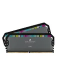 CORSAIR Dominator Platinum RGB DDR5 32GB (2x16GB) DDR5 5200 (PC5-41600) C40 1.25V Optimized for AMD
