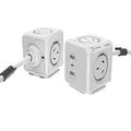 ALLOCACOC POWERCUBE Extended USB White- 2A+1C PD 20W 1.5m Cable