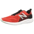 New Balance Men's Fresh Foam Tempo V1 Running Shoe, Velocity Red/Black, 8 US