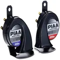 PIAA 85112 115Db 500Hz and 600Hz Twin Tone Sports Horn for All Vehicles, Black