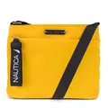 Nautica Diver Nylon Small Womens Crossbody Bag Purse with Adjustable Shoulder Strap, Sunny (Yellow), One Size