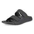 Ecco Women's Cozmo Slide Sandal, Black, EU 41/US 10-10.5