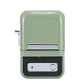 Label Maker NiiMbot B21 Portable Bluetooth Lable Printer with Multiple Templates Compatible with iOS + Android, Easy for Home Office Organization,USB Rechargeable Label Printer Paper Include (Green)