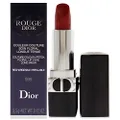 Dior Christian Rouge Couture Lipstick Satin - 999 Red For Women 0.12 oz Lipstick (Refillable)