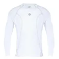 DSC Full Sleeve Compression Top, Large (White)