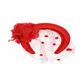 Morgan and Taylor Women's Ally Headpiece, Red