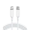 Anker Powerline III USB C to USB C Charger Cable 100W 6ft 2.0, Type C Charging Cable for iPad Mini 6, iPad Pro 2020, iPad Air 4, MacBook Pro 2020, Galaxy S20 Plus S9 S8, Pixel, Switch, LG V20