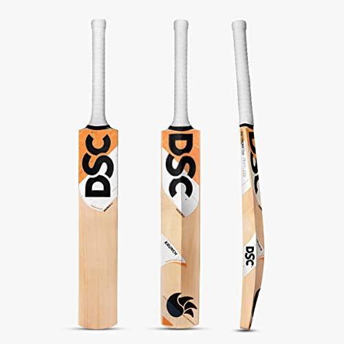 DSC Krunch 55 Kashmir Willow Cricket Bat for Mens (Short Handle)
