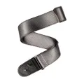D'Addario Premium Woven Shoulder Strap Silver