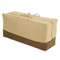Classic Accessories Veranda Garden Cushion & Cover Storage Bag, Pebble/Bark/Earth (115cm, Oversized)