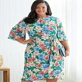 Butterick B6826 Women's Dress & Jumpsuit Sewing Pattern, Size 18W-20W-22W-24W