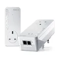 devolo Magic 2–2400 Wi-Fi 6: Powerline Starter Kit | 4k/ 8k UHD Streaming | Stable Home Working (Up to 2400 Mbps Powerline & 1800 Mbps Mesh WiFi 6, G.hn, 3X Gb LAN Ports)
