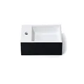 Eight Quarters Oxford Wall Hung Basin with Left tap Hole