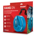 iSound Hang On Bluetooth Speaker, Blue