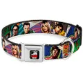 Buckle-Down Seatbelt Buckle Dog Collar - The Big Bang Theory Comic Strip - 1.5" Wide - Fits 16-23" Neck - Medium