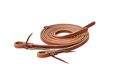 Weaver Leather Extra Heavy Harness Split Reins, Canyon Rose, 5/8" x 7'