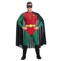 Rubie's Mens Classic Batman, Deluxe Robin Costume Party Supplies, Red/Green, Small US
