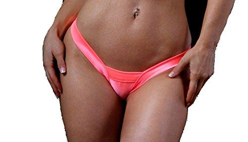 BODYZONE Women's Comfort V Thong, Coral, One Size