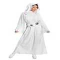 Rubie's Women's Star Wars Classic Deluxe Princess Leia Adult Sized Costumes, White, Small US
