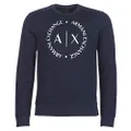Armani Exchange A|X Men's Essential Sweatshirt, Navy, XXL