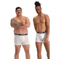 Bonds Men's Underwear Total Package Trunk - 1 Pack, Nu White (1 pack), Large