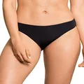 Maaji Women's Standard Classic Signature Cut Bikini Bottom, Black, Medium