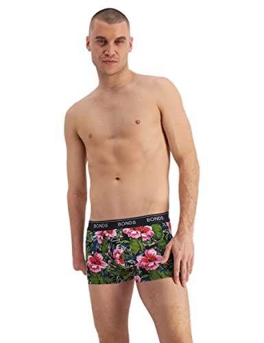 Bonds Men's Underwear Guyfront Trunk, Print 0Ua, Large (MX3N)