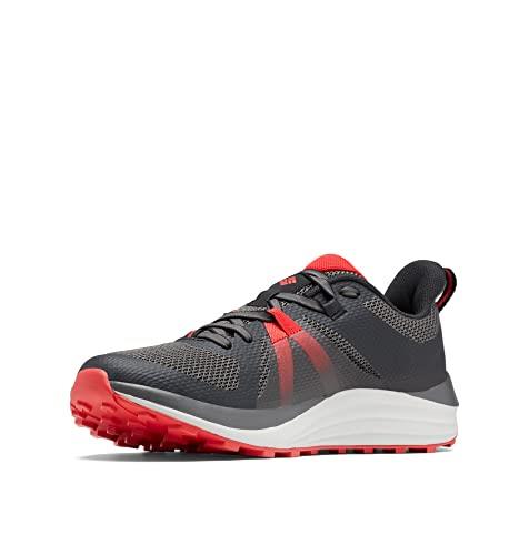 Columbia Escape Pursuit Sports Shoes for Men, Black Bright Red, 10 US