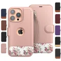 LUPA LEGACY iPhone 14 Pro Max Wallet Case for Women and Men, Case with Card Holder [Slim & Protective] for Apple 14 Pro Max (6.7”), Leather i-Phone Cover, Cute Phone Case, Floral Charm