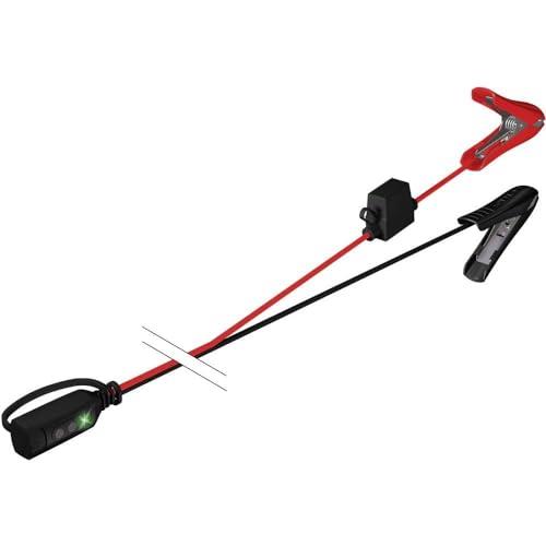 CTEK Comfort Indicator Clamps - LED Battery Charge Level Indicator with Clamps for 12V car and Motorcycle Batteries