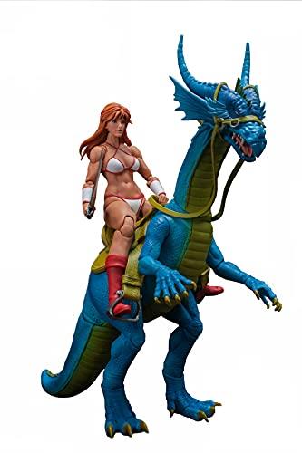 Storm Toys SGGX05 Golden Axe Tyris Flare and Blue Dragon 1:12 Scale Action Figure, Multicolor