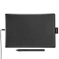 Wacom One by Medium Graphics Drawing Tablet, Portable and Versatile for Students & Creators,10.9 x 7.4 inches, Ergonomic 2048 Pressure Sensitive Pen, Compatible with Chromebook, Mac & Windows