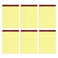 TOPS 8.5 x 11 Legal Pads, 6 Pack, Premium Docket Gold Brand, Narrow Ruled, Thick Yellow Paper, Sturdy Back, 50 Sheets, Made in USA (63941)