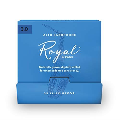 D'Addario Royal by 3.0 Strength Alto Sax Reeds (Pack of 25)